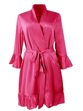 SIKLY SATIN ROBE (NWT)